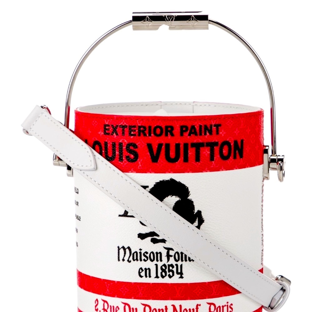 Louis Vuitton paint can bag